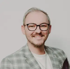 A headshot of Joel Briscoe, a former employee at Panoramix IP.