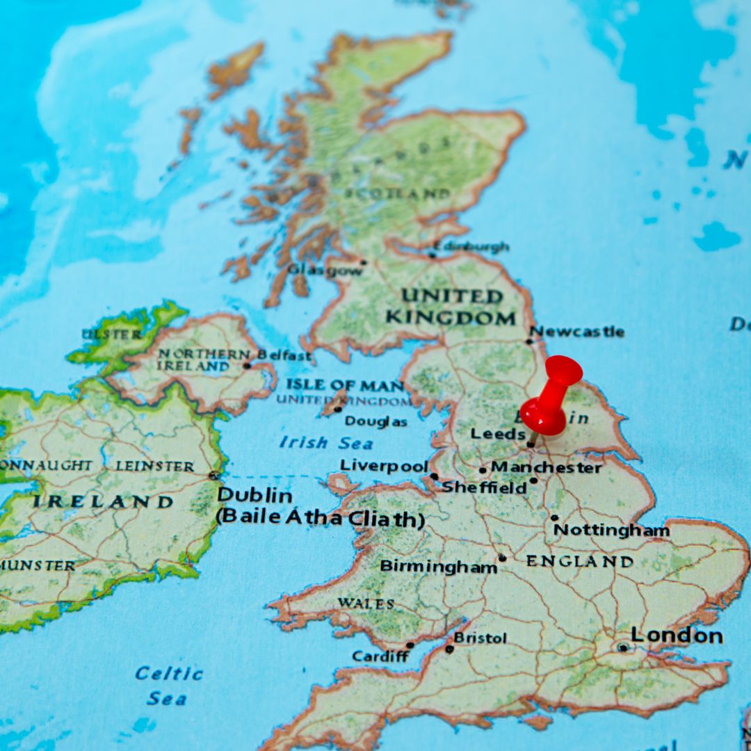 Map of the UK