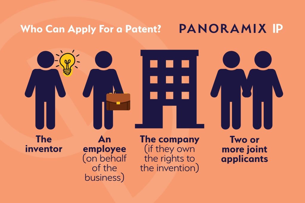 Who can apply for a patent