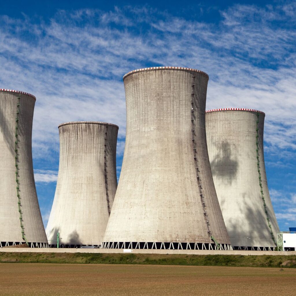 A nuclear power plant