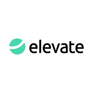 Elevate logo with white background